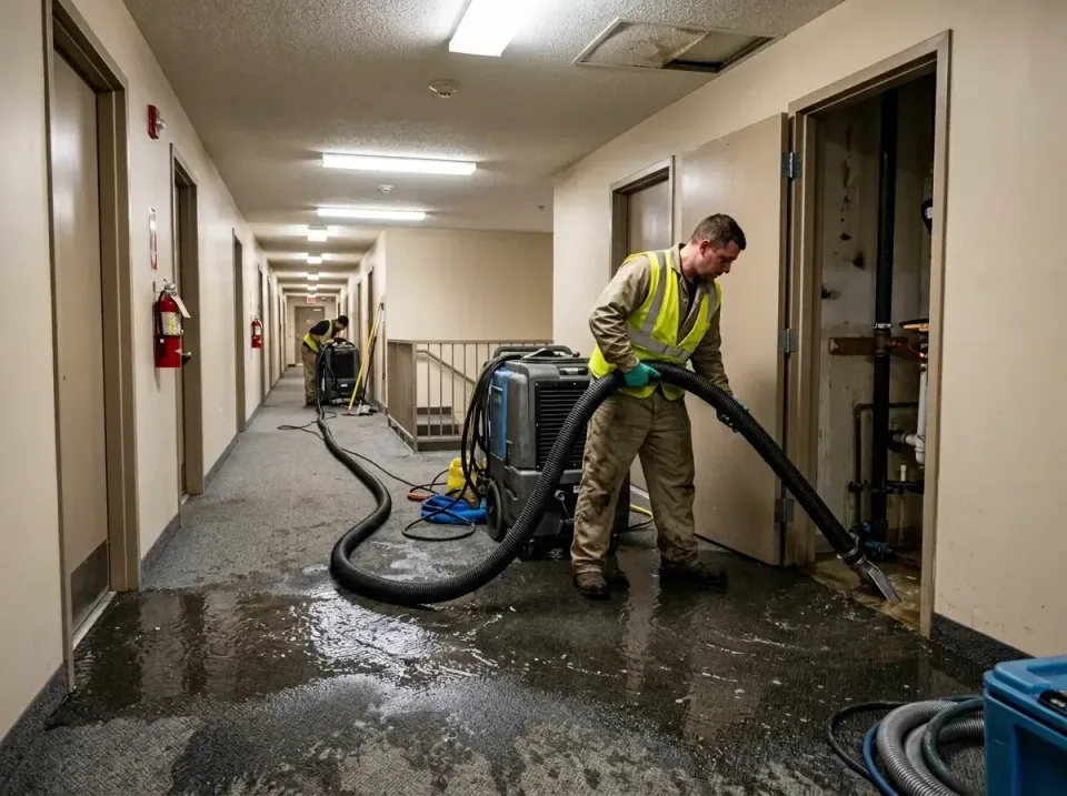 multi-unit-apartment-hallway-f-005 — frequently asked questions, Emergency Burst Pipe Water Extraction & Removal in Yuma, AZ